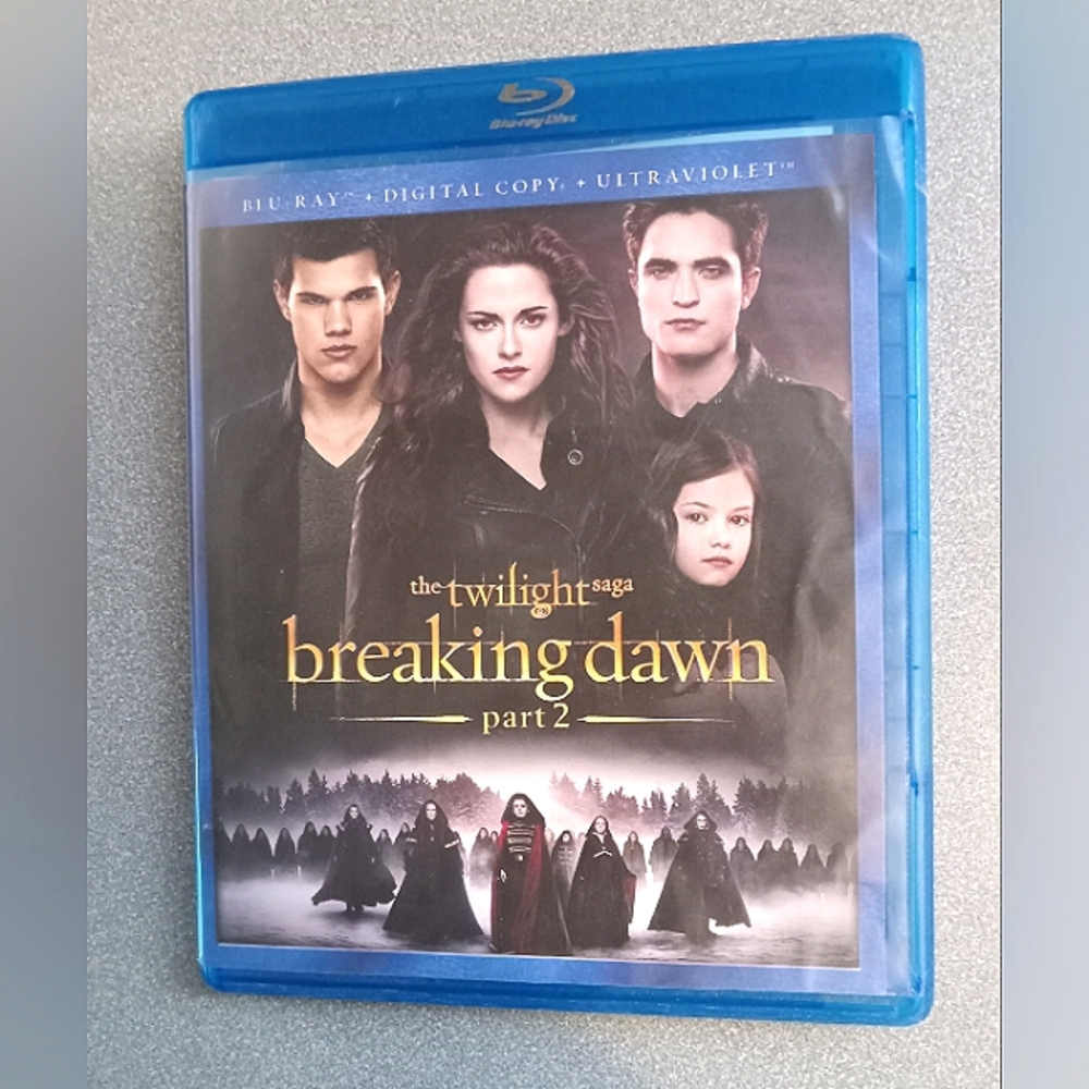 The Twilight Saga Breaking Dawn Part 2 Blu Ray Dvd 2012